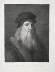 Leonardo da Vinci by Raffaello Morghen