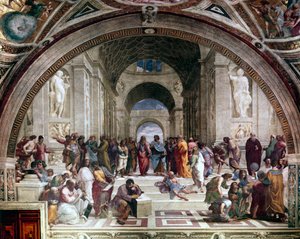 School of Athens, c1510 by Raffaello Sanzio Raphael