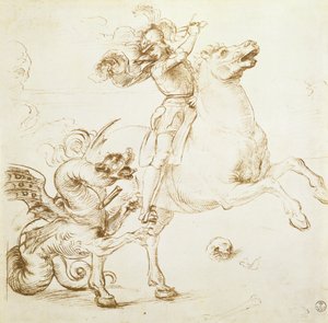St. George and the Dragon by Raffaello Sanzio Raphael