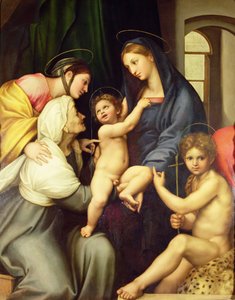 The Holy Family by Raffaello Sanzio Raphael