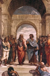 The School of Athens (detail), 1508-1511 by Raffaello Sanzio Raphael