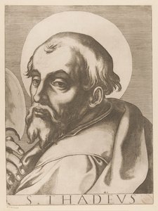 Saint Jude Thaddeus (series title: Christ, Mary, and the Twelve Apostles)