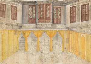 Palace Interior, ca. 1880-1900 by Ragunath