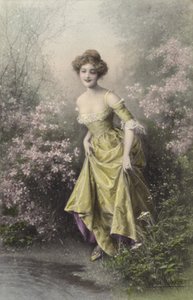 Girl in Yellow by Raimund Ritter Von Brennerstein Wichera