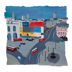 Piccadilly Circus by Raina Goran