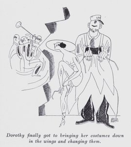 Illustration for "But Gentlemen Marry Brunettes" by Anita Loos by Ralph Barton