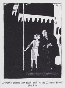 Illustration for "But Gentlemen Marry Brunettes" by Anita Loos