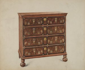 Painted Chest by Ralph Boyer