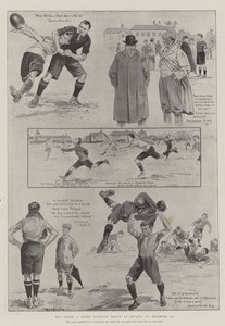The North v South Football Match at Bristol, on 15 December by Ralph Cleaver
