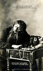 Bransby Williams, British actor by Ralph Dunn and Co.