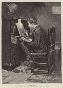 His First Easel