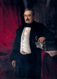 Portrait of writer and economist Buenaventura Carlos Aribau (1798-1862)