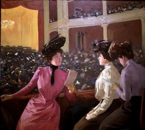 Theater Novedades by Ramon Casas