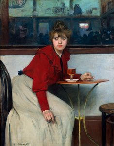 At the Moulin de la Galette or La Madeleine