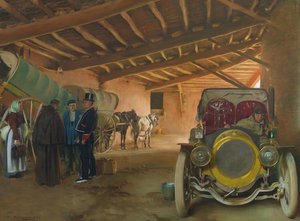 The Coach House by Ramon Casas i Carbo