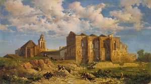 Ruins of the Church of the Holy Sepulchre by Ramon Martí i Alsina