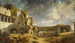 Ruins of the Palace by Ramon Martí i Alsina
