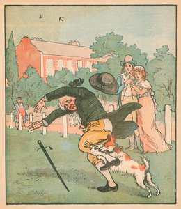 Good Man of Islington Bitten by the Dog by Randolph Caldecott