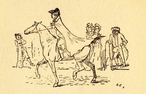 John Gilpin sets out on his journey to Edmonton by Randolph Caldecott