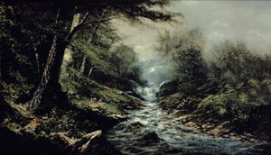 Western Landscape by Ransome Gillette Holdredge