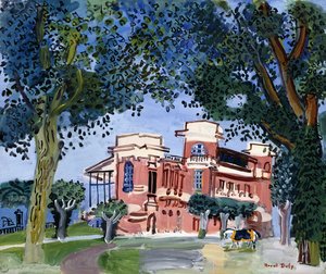 Deauville (the paddock) by Raoul Dufy