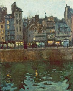 Dusk of the Port of Le Havre by Raoul Dufy