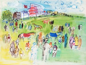 Goodwood Racecourse by Raoul Dufy