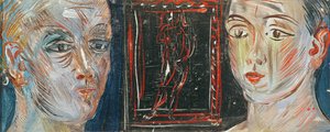 Heads of Two Women by Raoul Dufy