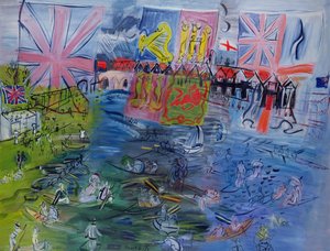 Henley Regatta with Flags