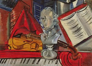 Homage to Mozart by Raoul Dufy