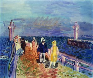Jettys at Trouville-Deauville