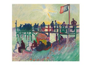The Jetty at Le Havre, c.1905-06
