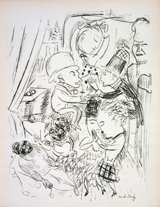 The Ox on the Roof or The Nothing Doing Bar, Darius Milhaud Instrumental Music by Raoul Dufy