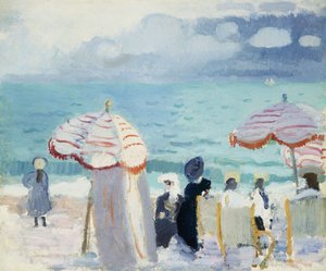 The Parasols by Raoul Dufy