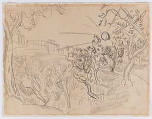 Olive Trees in Provence by Raoul Dufy