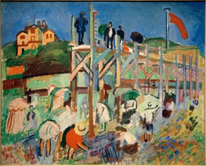 Sainte-Adresse, The Pier by Raoul Dufy