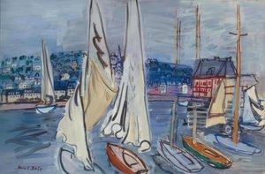 Sailboats in Deauville