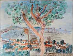 The Bay of St Juan by Raoul Dufy