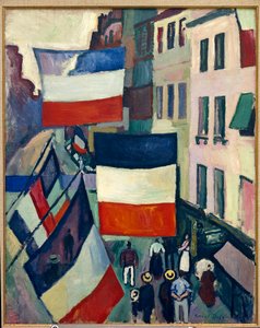 The Bulwark Street On July 14 by Raoul Dufy