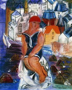 The Little Bather at Saint-Adresse