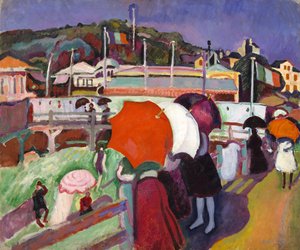 The Three Umbrellas by Raoul Dufy