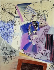 Tightrope Walkers by Raoul Dufy