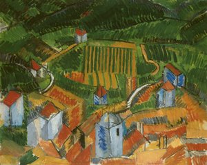 Vence Landscape by Raoul Dufy
