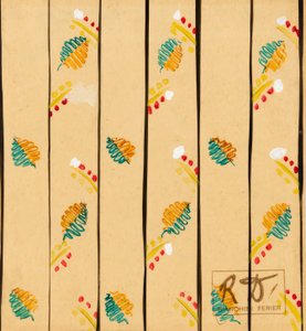 Wallpaper Design for Bianchini-Férier by Raoul Dufy