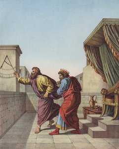 Isaiah Informing King Hezekiah of Judah That He Will Live Fifteen More Years