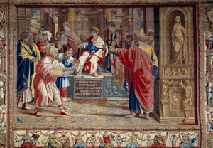 Life of Apostle Peter and Paul: The Punishment of Barjesu (Elymas) Jewish Magician Who Opposed Paul and Was Temporarily Blind by after Raphael