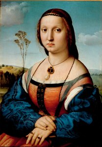 Portrait of Maddalena Doni by Raphael