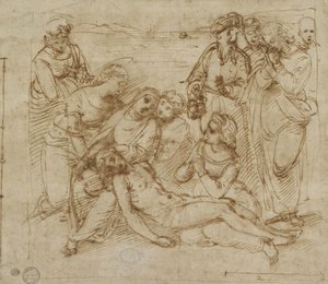 The Lamentation by Raphael