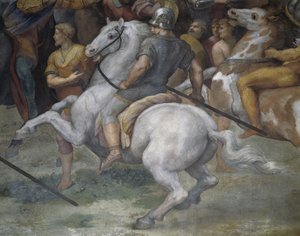 The Meeting of Leo the Great and Attila by Raphael (1483 1520)