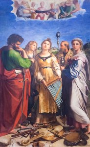The Ecstasy of St. Cecilia by Raphael (1483 1520)